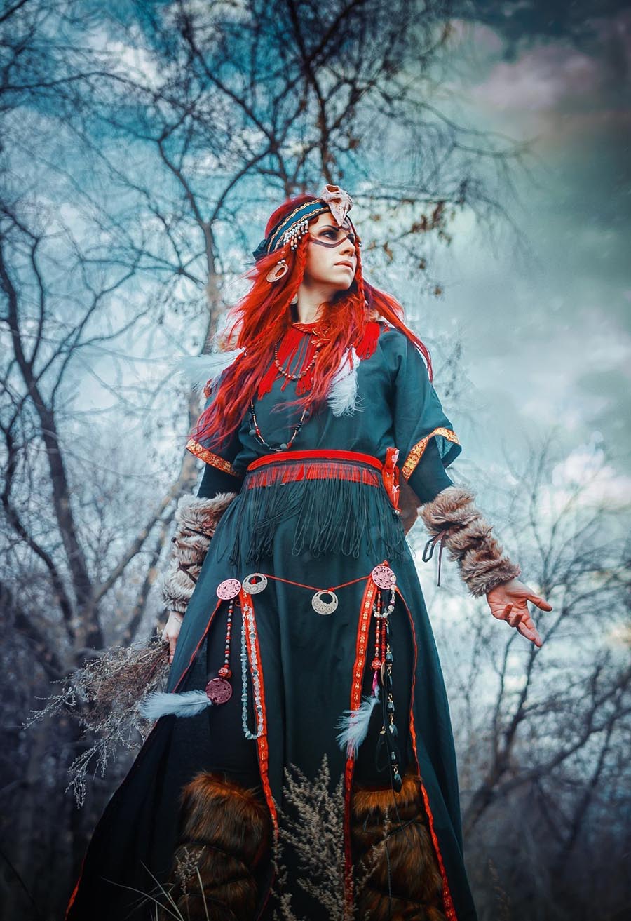 Girls in Slavic costumes underwear in Sao Gonçalo